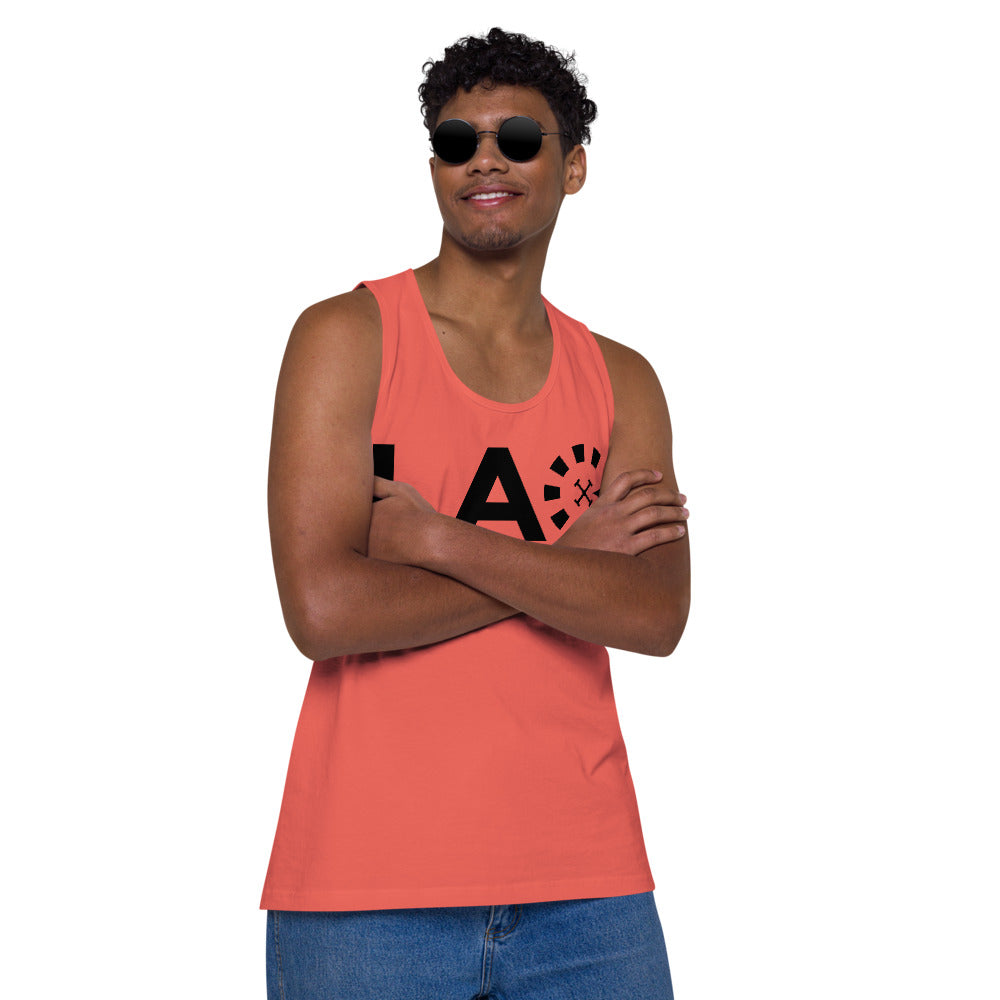 LAG Life's A Gamble Black Men’s premium tank top