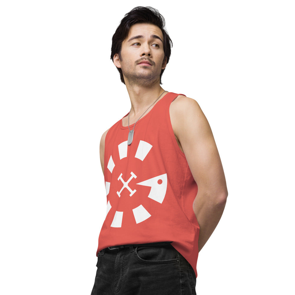 Big G White Men’s premium tank top