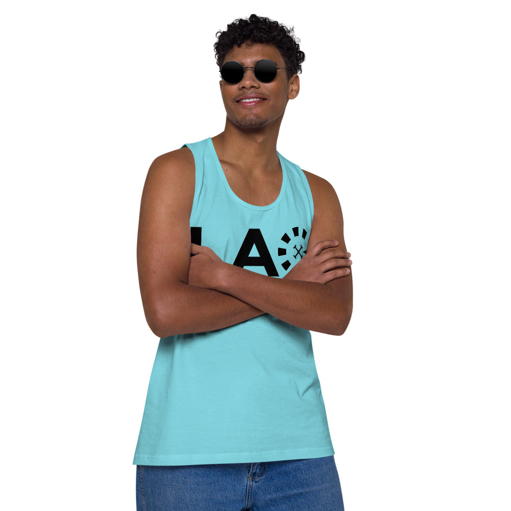 LAG Life's A Gamble Black Men’s premium tank top
