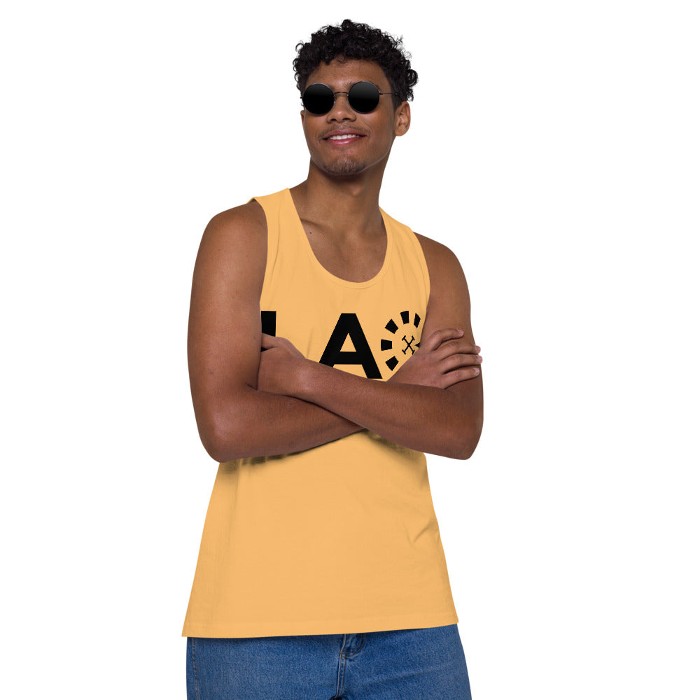 LAG Life's A Gamble Black Men’s premium tank top