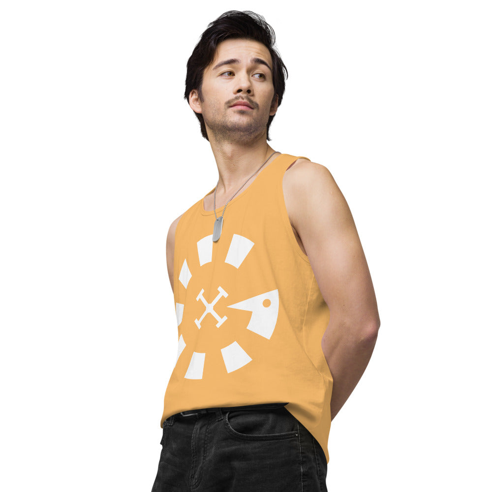 Big G White Men’s premium tank top