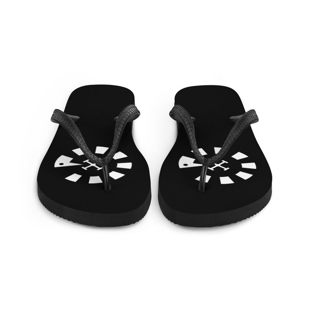 Big G White Flip-Flops