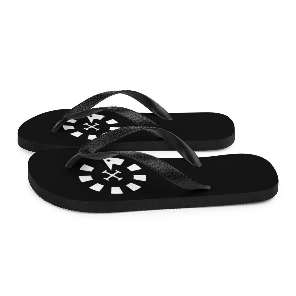 Big G White Flip-Flops