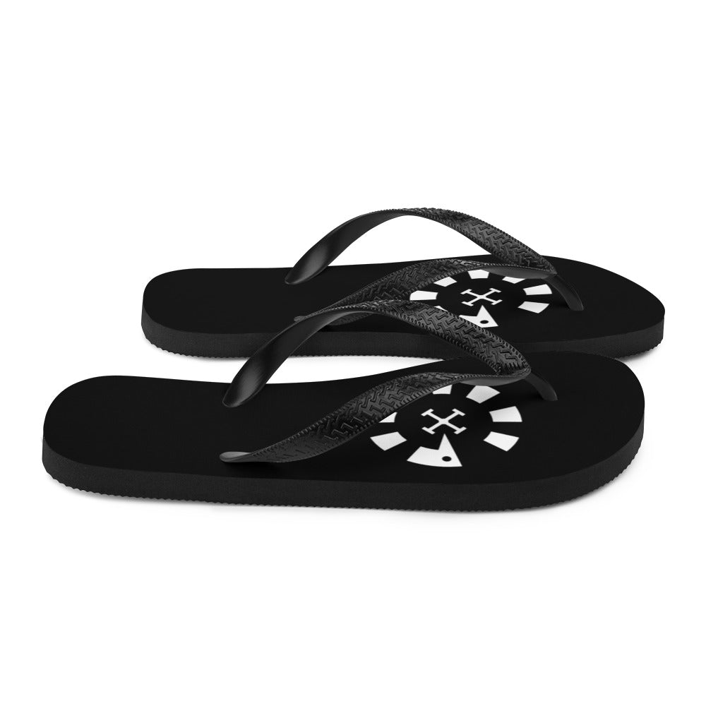 Big G White Flip-Flops