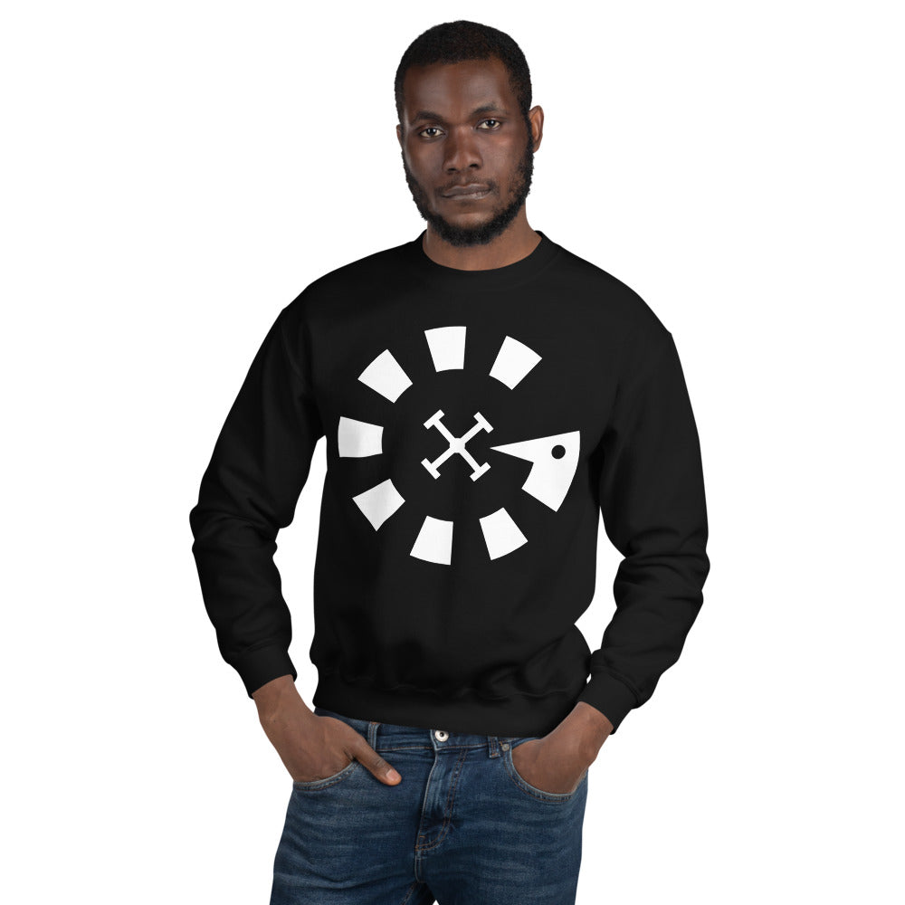 Big G White Unisex Sweatshirt