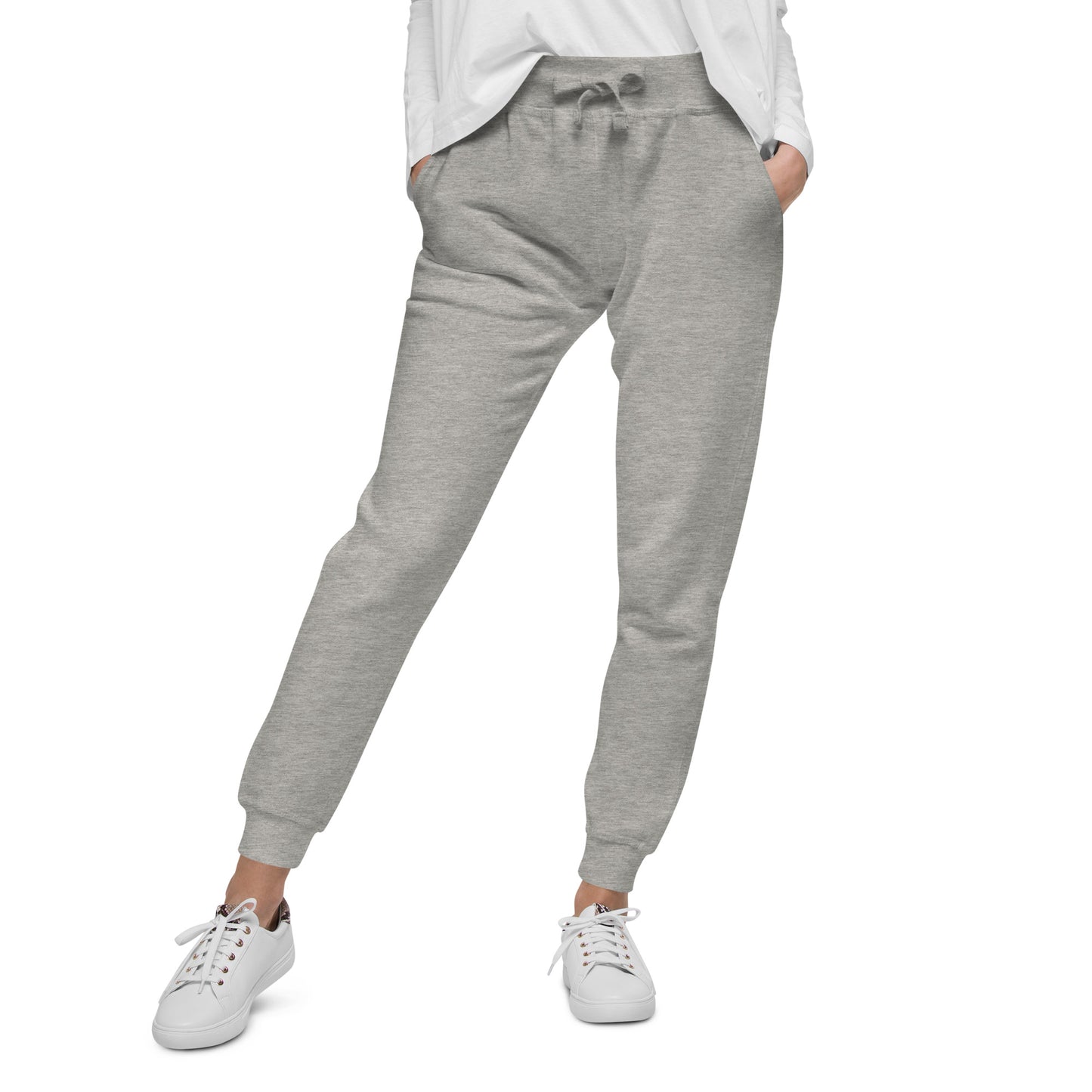 LAG Life's A Gamble Circle Black Unisex Fleece Sweatpants