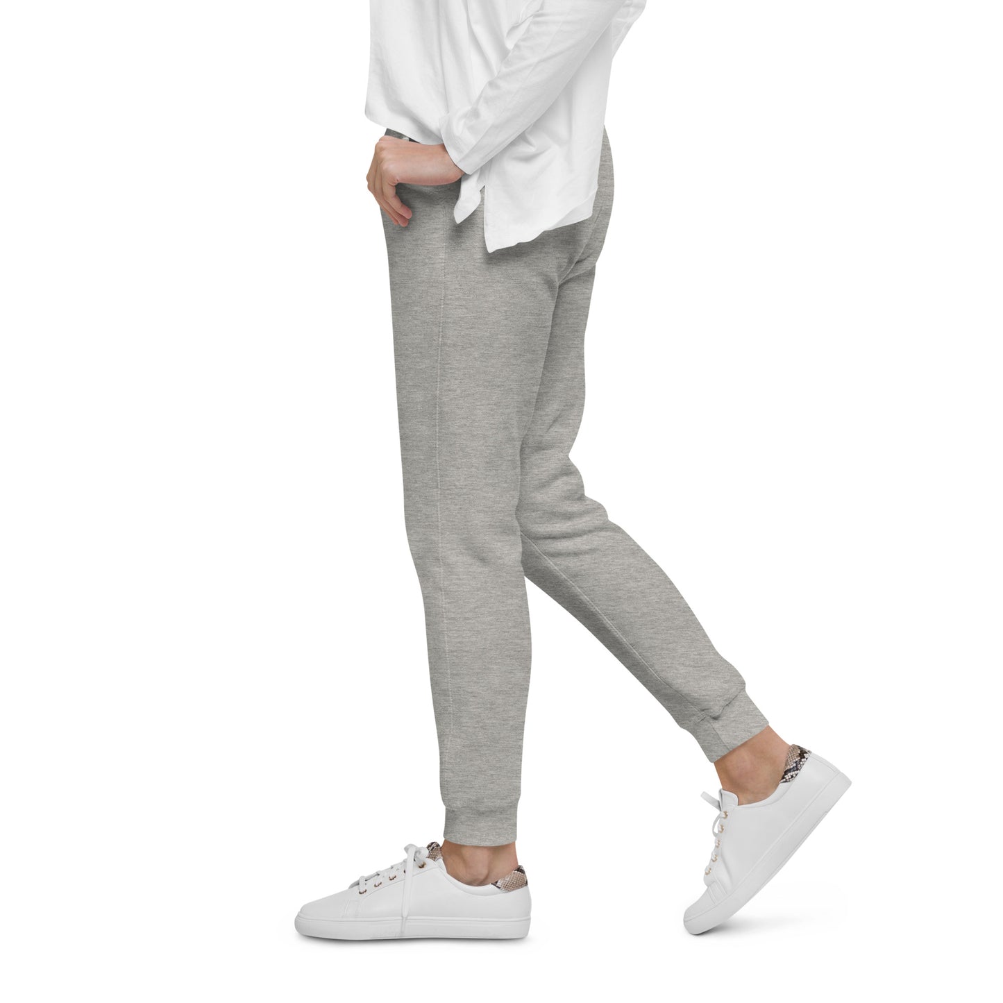 LAG Life's A Gamble Circle Black Unisex Fleece Sweatpants