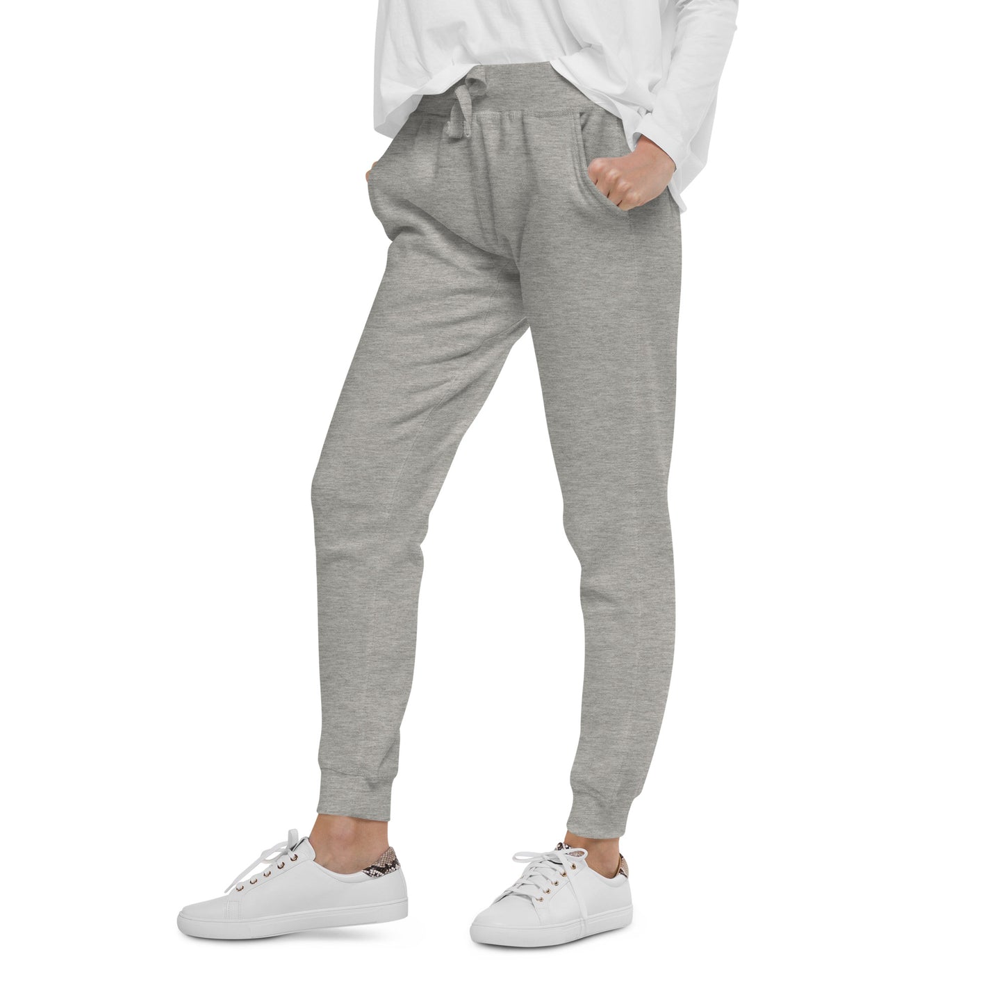 LAG Life's A Gamble Circle Black Unisex Fleece Sweatpants