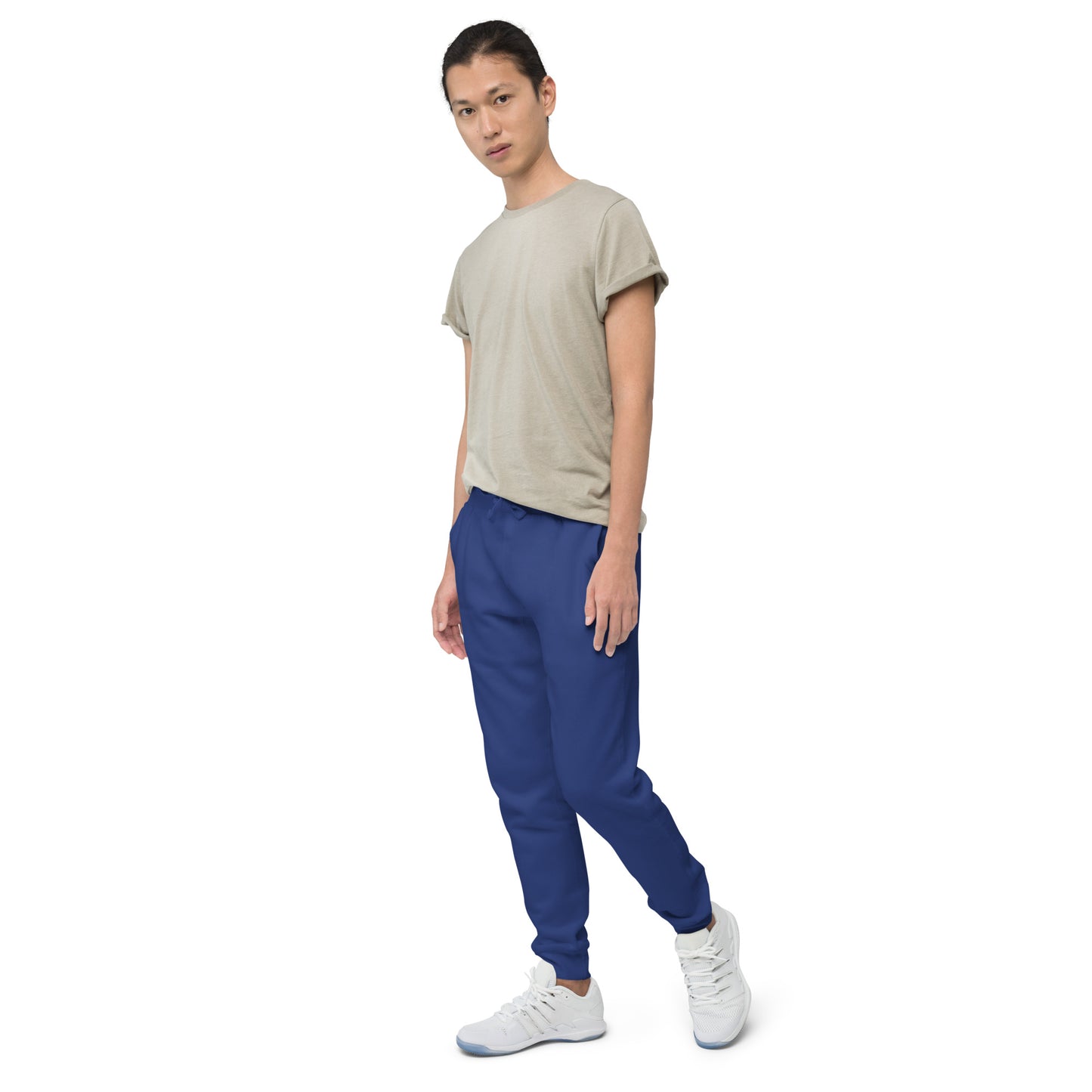 LAG Life's A Gamble Circle White Unisex Fleece Sweatpants