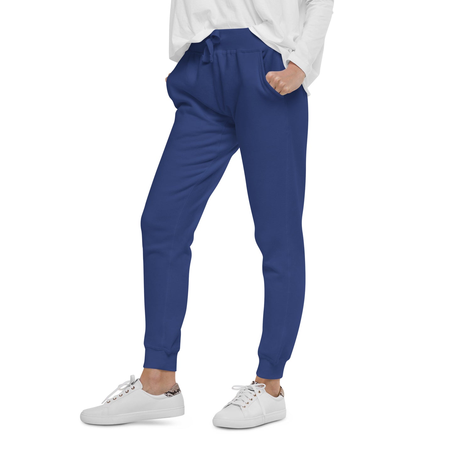 LAG Life's A Gamble Circle Black Unisex Fleece Sweatpants