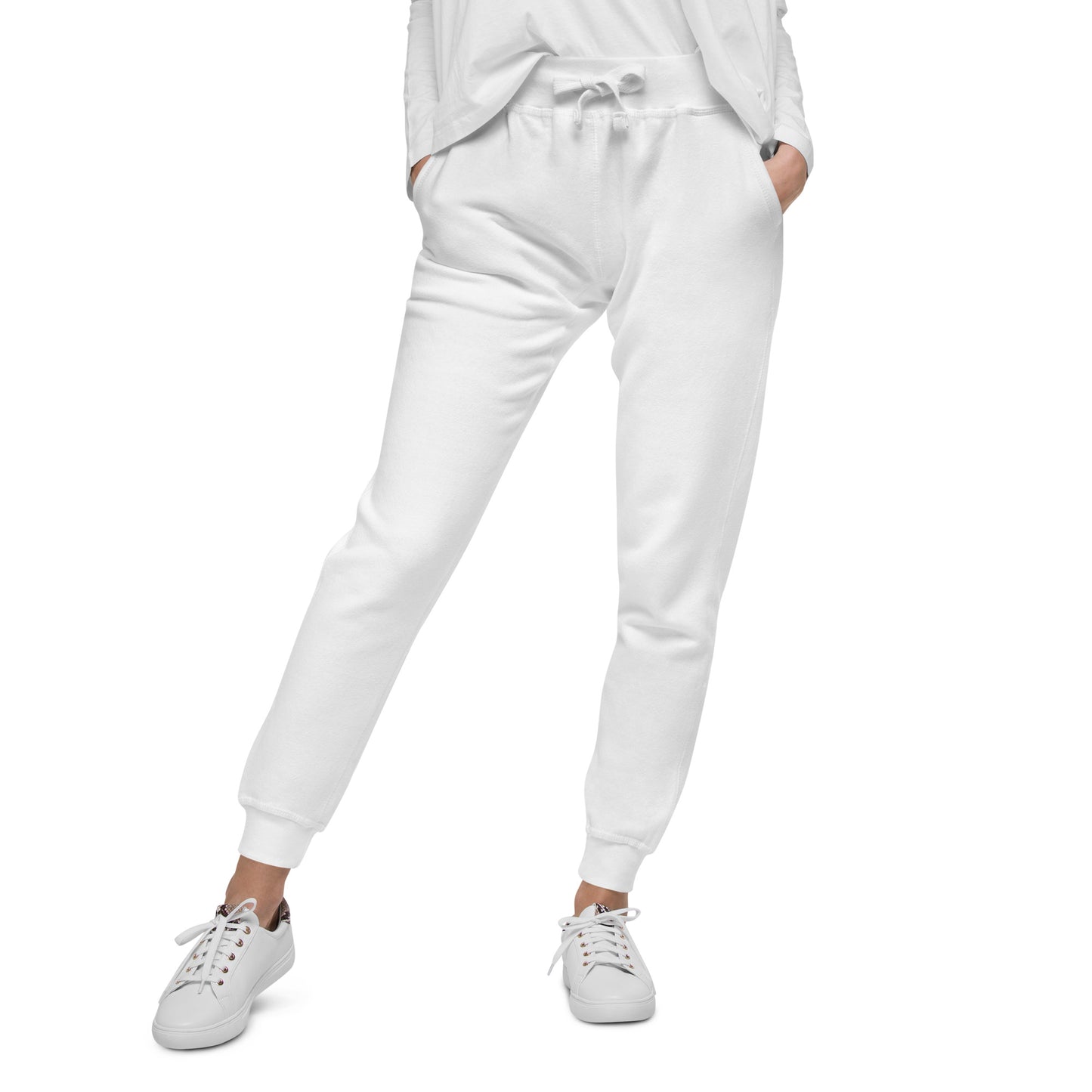 LAG Life's A Gamble Circle Black Unisex Fleece Sweatpants
