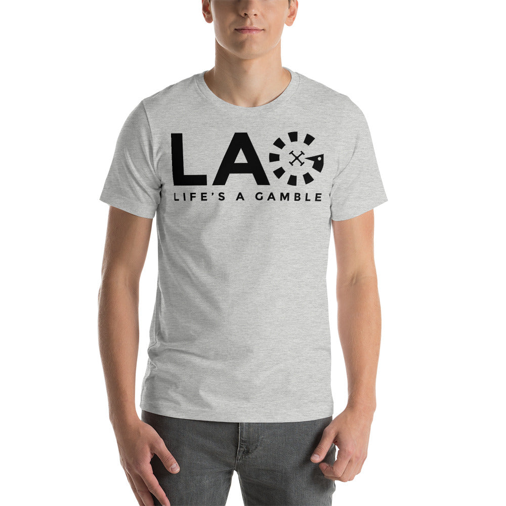 LAG Life's A Gamble Black T-Shirt