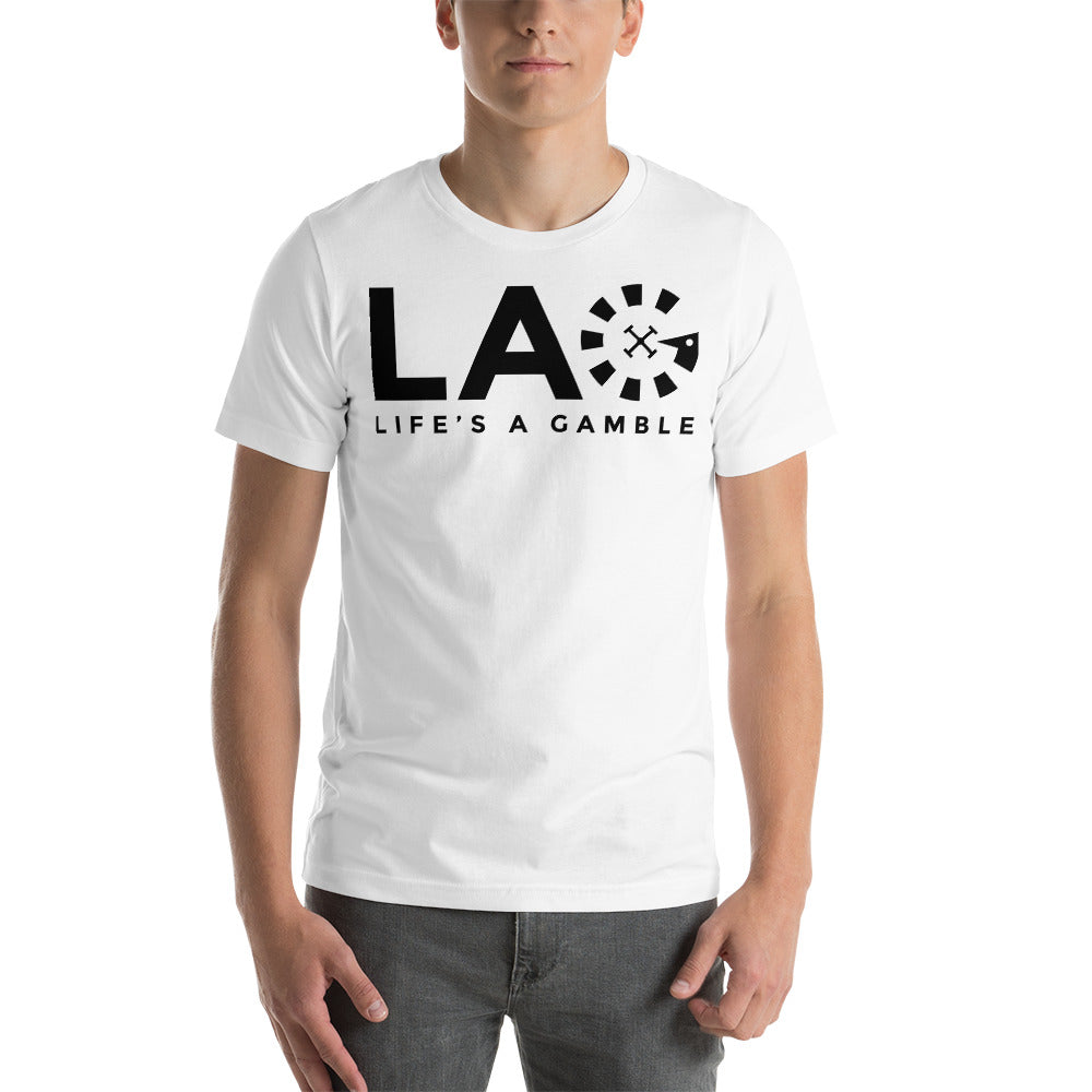 LAG Life's A Gamble Black T-Shirt