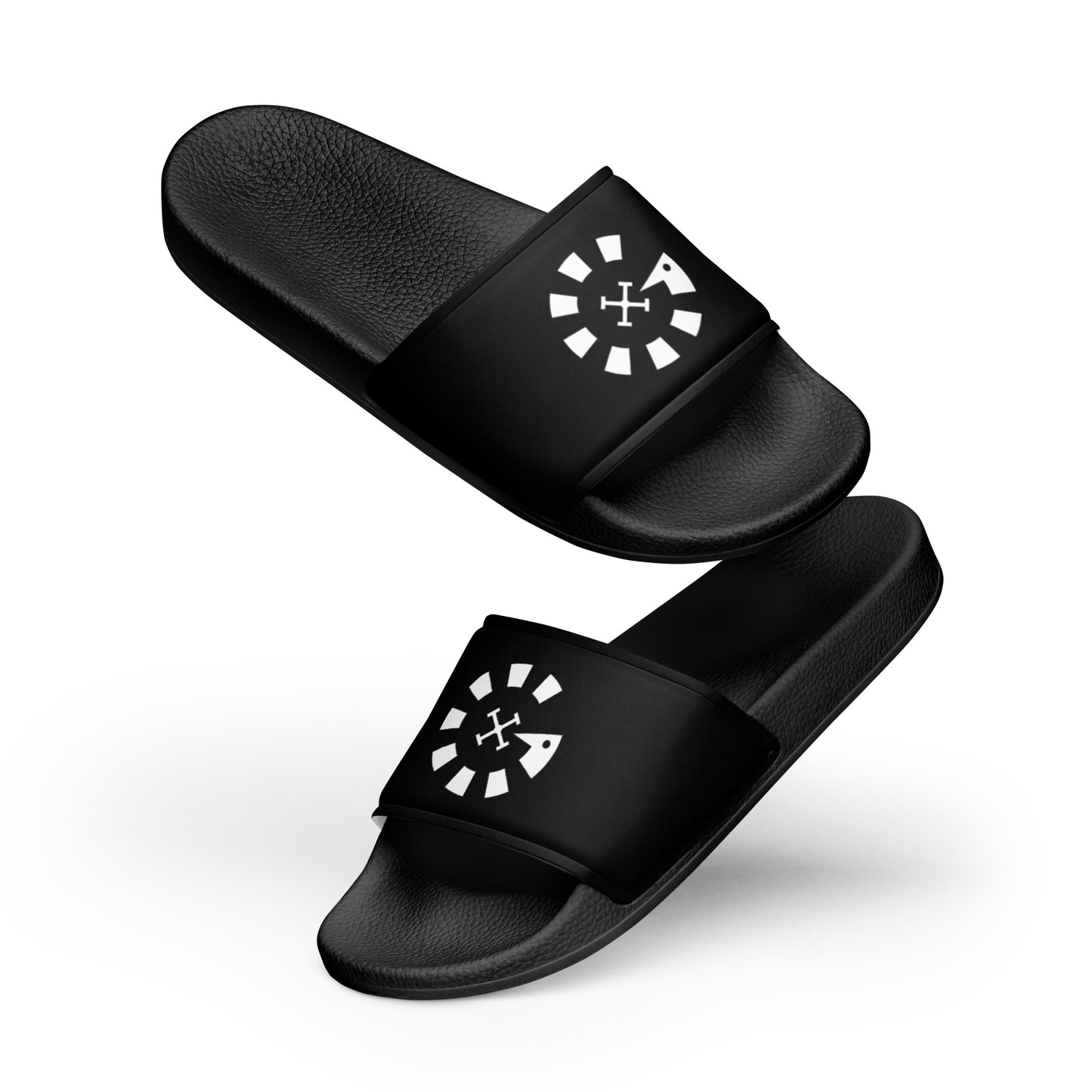 Big G White Women's slides