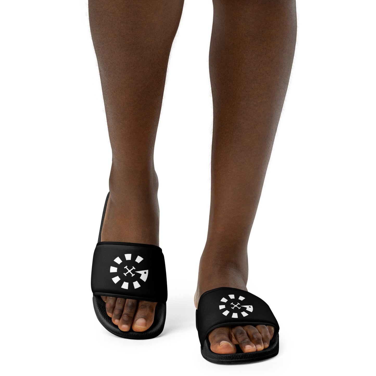 Big G White Women's slides